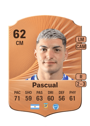 Pascual - 62 - Rare