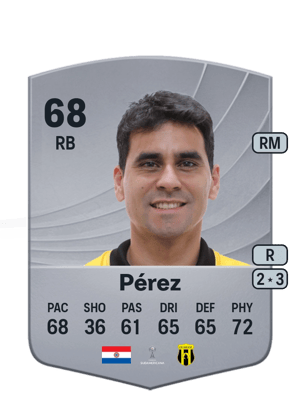 Pérez - 68 - Common