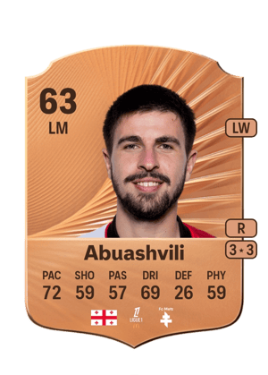 Abuashvili - 63 - Rare