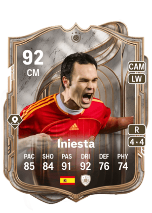 Iniesta - 92 - Champion Icon