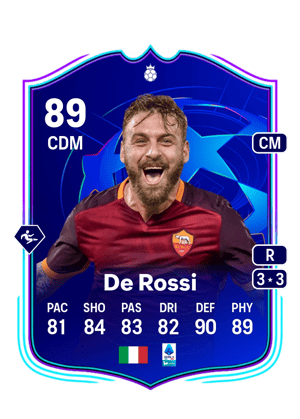 De Rossi - 89 - UCL Primetime Hero