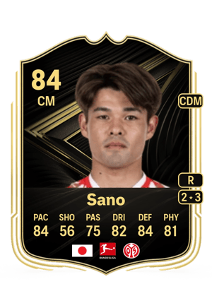Sano - 84 - Team of the Week