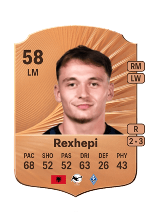Rexhepi - 58 - Rare