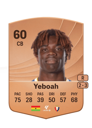 Yeboah - 60 - Common