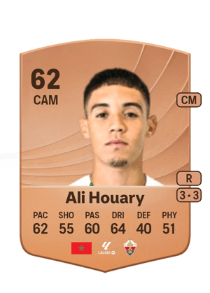 Ali Houary - 62 - Common