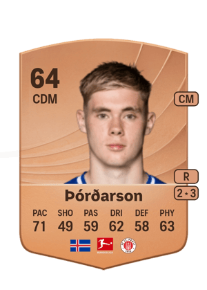 Þórðarson - 64 - Common