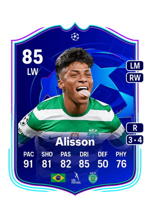 Alisson - 85 - UCL Road to the Knockouts