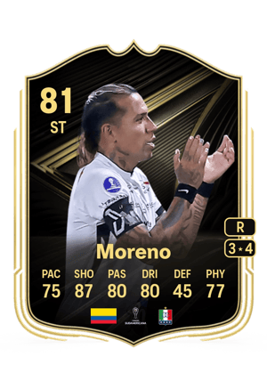 Moreno - 81 - Team of the Week