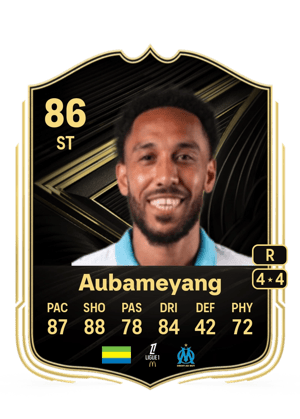 Aubameyang - 86 - Team of the Week