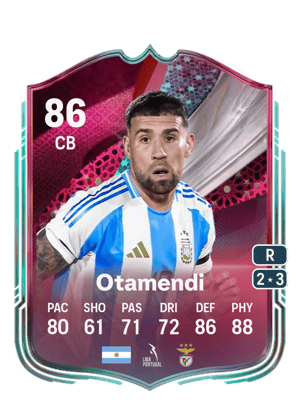 Otamendi - 86 - Festival of Football: Captains