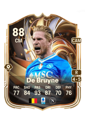 De Bruyne - 88 - Ratings Reload
