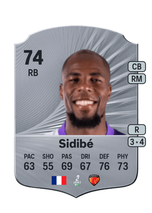 Sidibé - 74 - Rare