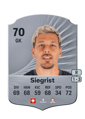 Siegrist - 70 - Rare