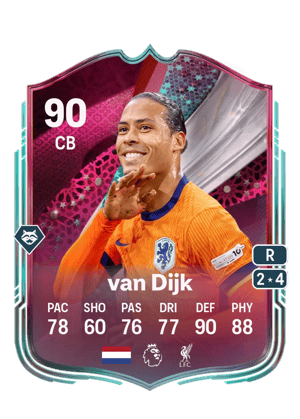 van Dijk - 90 - Festival of Football: Captains