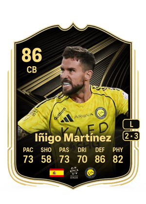 Iñigo Martínez - 86 - Team of the Week