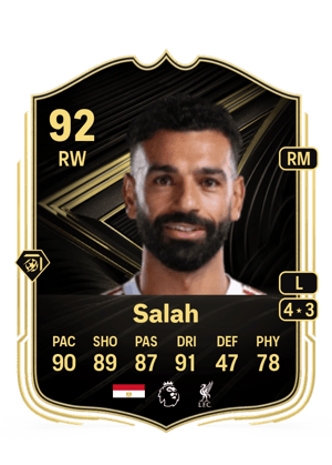 Salah - 92 - Team of the Week