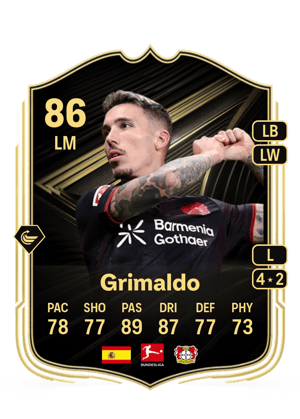Grimaldo - 86 - Team of the Week