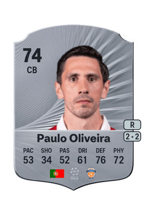 Paulo Oliveira - 74 - Rare