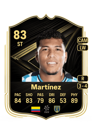Martínez - 83 - Team of the Week