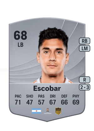Escobar - 68 - Common