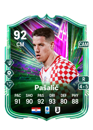 Pašalić - 92 - Festival of Football: Path to Glory