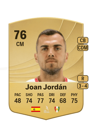 Joan Jordán - 76 - Common