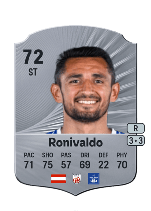 Ronivaldo - 72 - Rare