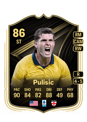 Pulisic - 86 - Team of the Week