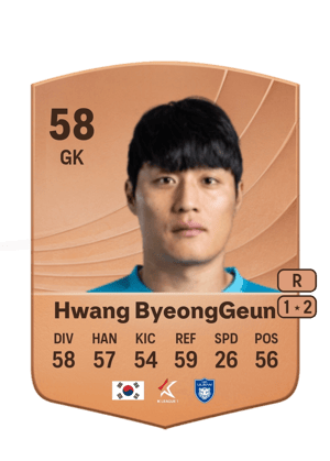 Hwang ByeongGeun - 58 - Common