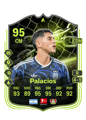 Palacios - 95 - Festival of Football Showdown Upgrade