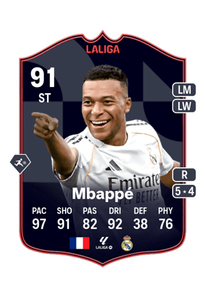 Mbappé - 91 - POTM LALIGA EA SPORTS