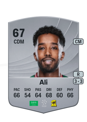 Ali - 67 - Common