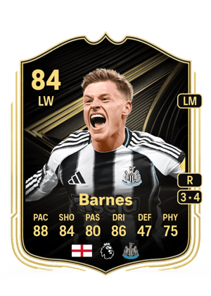 Barnes - 84 - Team of the Week