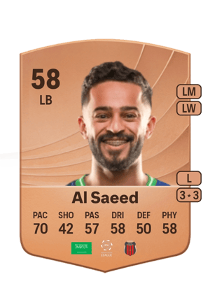 Al Saeed - 58 - Common