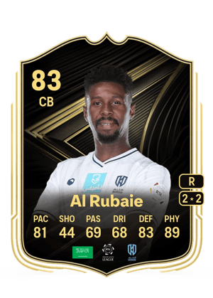 Al Rubaie - 83 - Team of the Week