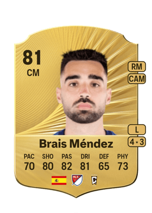 Brais Méndez - 81 - Rare