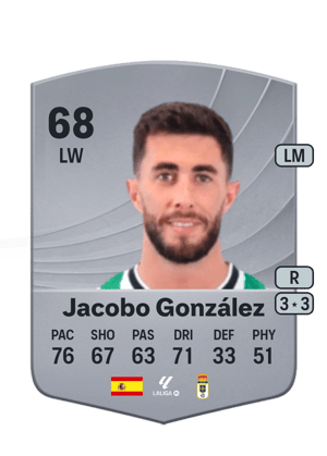 Jacobo González - 68 - Common