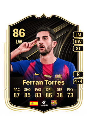 Ferran Torres - 86 - Team of the Week