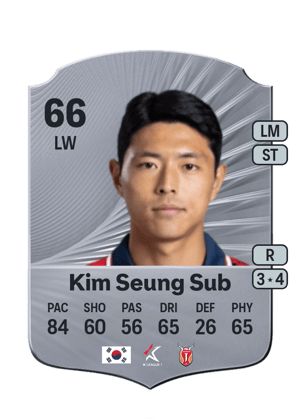 Kim Seung Sub - 66 - Rare