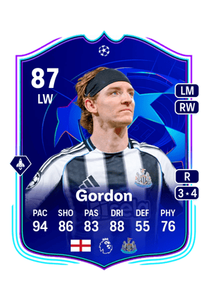 Gordon - 87 - UCL Road to the Knockouts