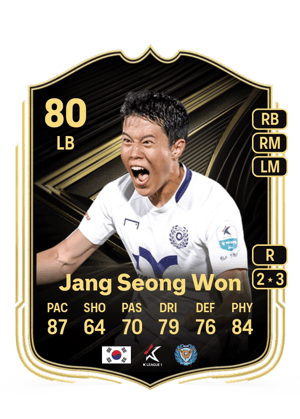 Jang Seong Won - 80 - Team of the Week