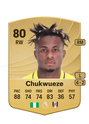 Chukwueze - 80 - Common