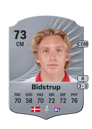 Bidstrup - 73 - Rare