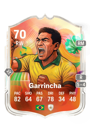Garrincha - 70 - World Tour Silver Stars
