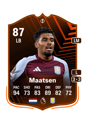 Maatsen - 87 - UEL Road to the Knockouts