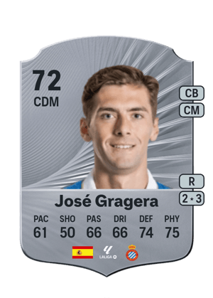 José Gragera - 72 - Rare
