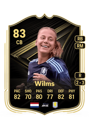 Wilms - 83 - Team of the Week