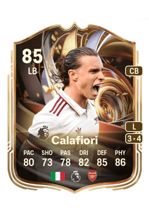Calafiori - 85 - Ratings Reload