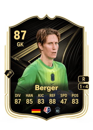 Berger - 87 - Team of the Week