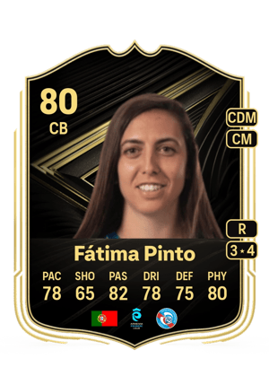 Fátima Pinto - 80 - Team of the Week